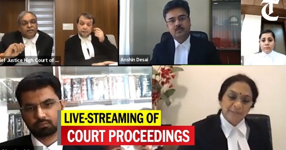 Bhatt & Joshi Associates, High Court Lawyers, High Court Advocates, NCLT Lawyers - Gujarat High Court begins live-streaming