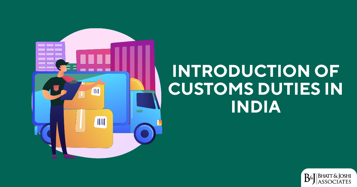 Introduction of customs duties in India