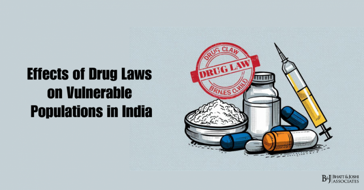 Effects of Drug Laws on Vulnerable Populations in India