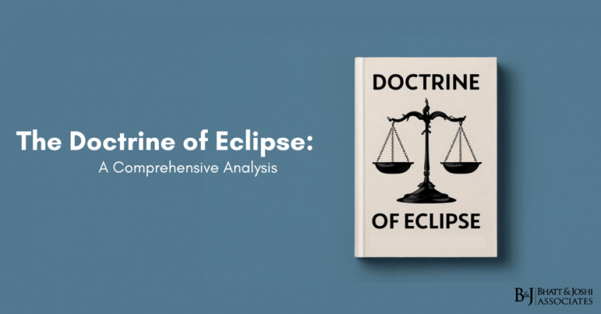 The Doctrine of Eclipse: A Comprehensive Analysis
