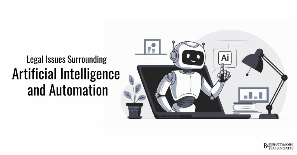 Legal Issues Surrounding Artificial Intelligence and Automation