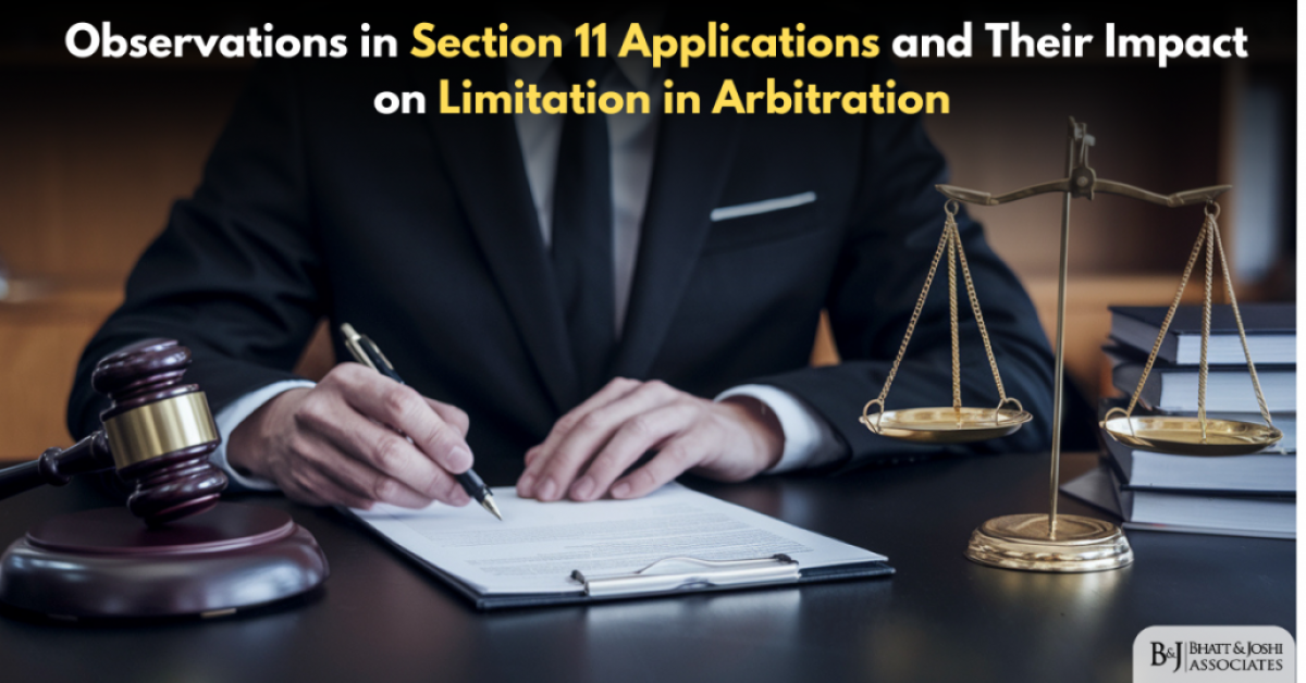 Observations in Section 11 Applications and Their Limitation in Arbitration