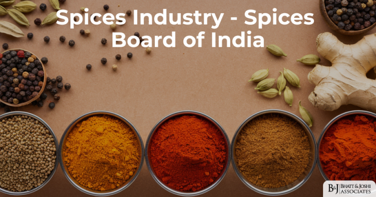 Spices Board of India - Spices Industry in India