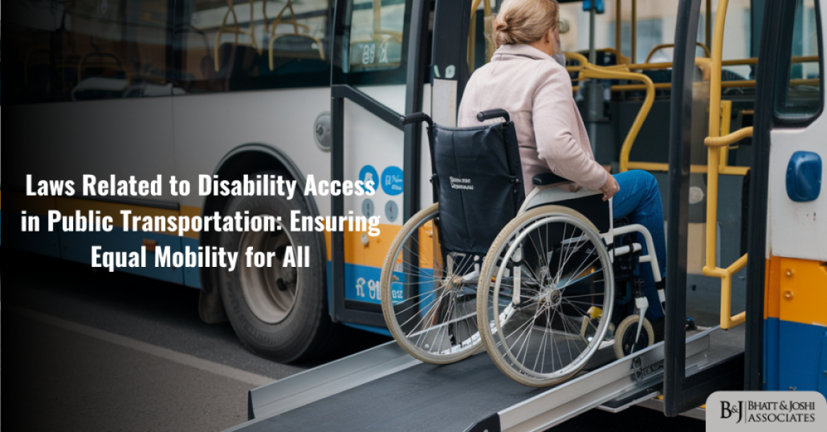 Laws Related to Disability Access in Public Transportation: Ensuring Equal Mobility for All