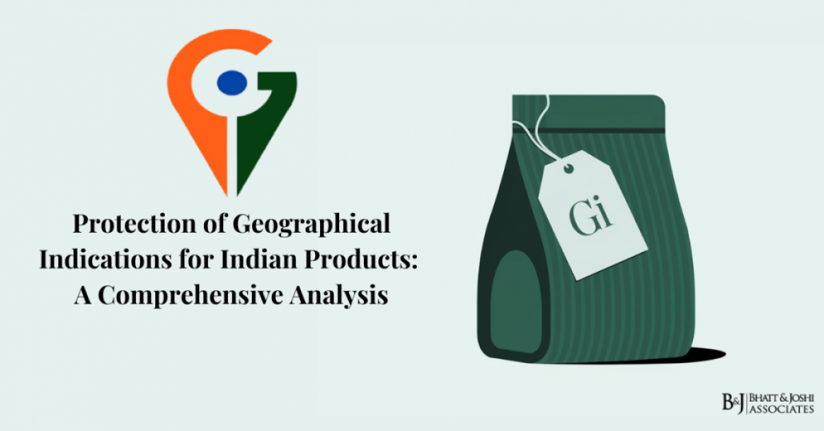 Protection of Geographical Indications for Indian Products: A Comprehensive Analysis
