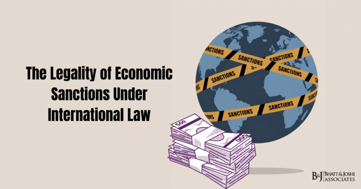The Legality of Economic Sanctions Under International Law