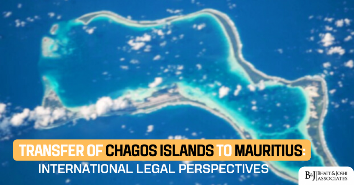 Transfer of Chagos Islands to Mauritius: International Legal Perspectives