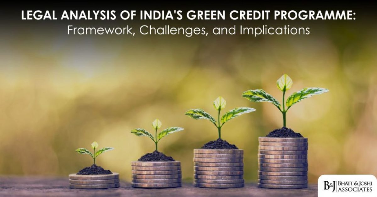 Legal Analysis of India's Green Credit Programme: Framework, Challenges, and Implications