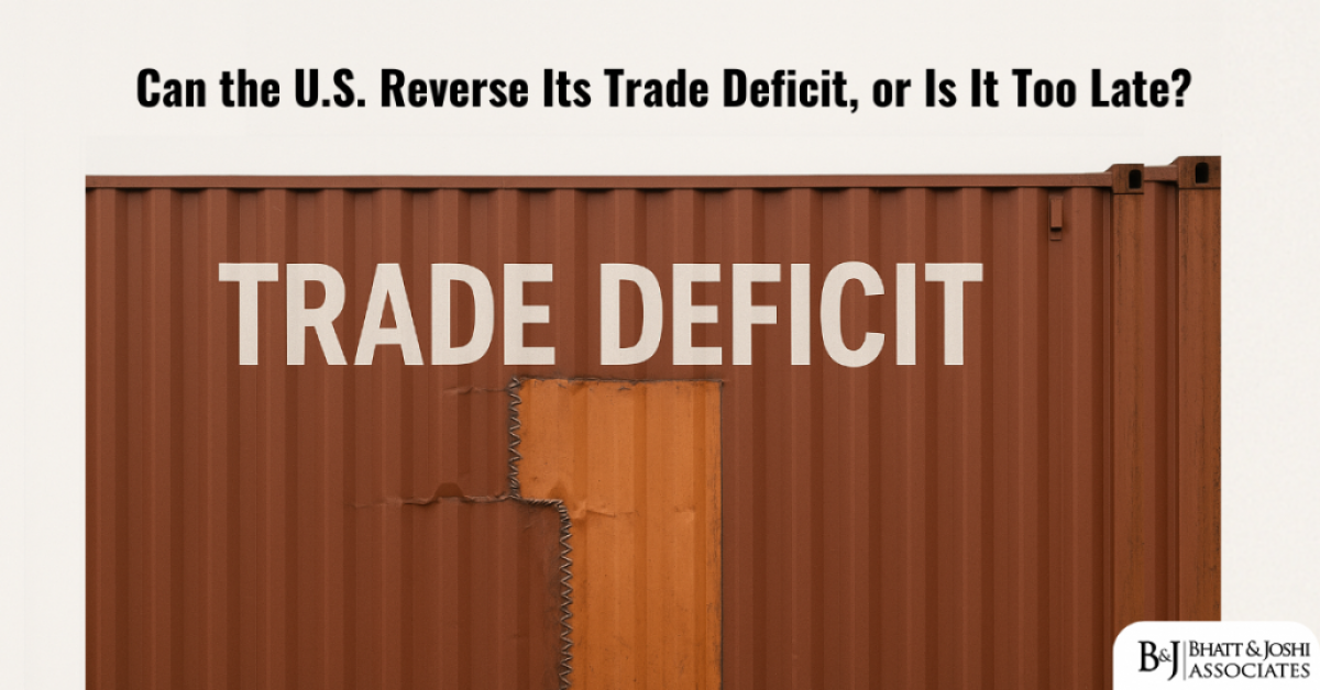 Can the U.S. Reverse Its Trade Deficit, or Is It Too Late for U.S. Trade Deficit Reduction?