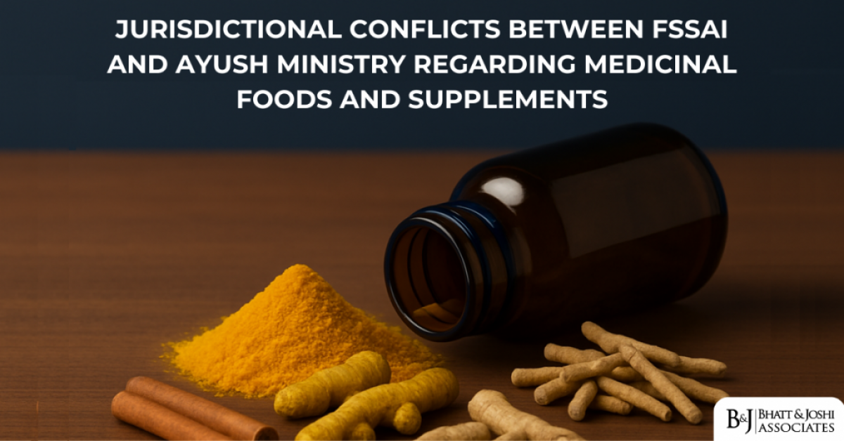 Jurisdictional Conflicts Between FSSAI and Ayush Ministry Regarding Medicinal Foods and Supplements