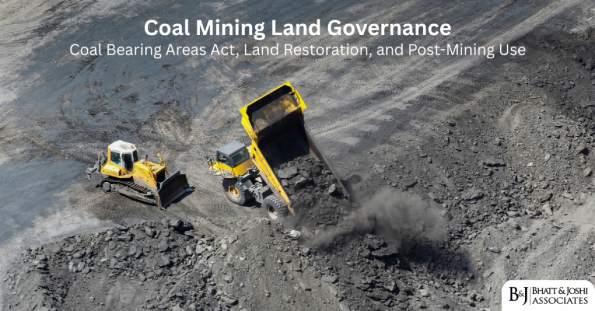 Coal Mining Land Governance: Coal Bearing Areas Act, Land Restoration, and Post-Mining Use
