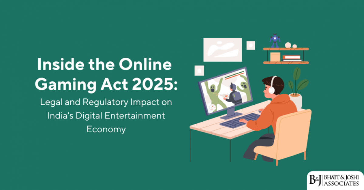 Inside the Online Gaming Act 2025: Legal and Regulatory Impact on India's Digital Entertainment Economy