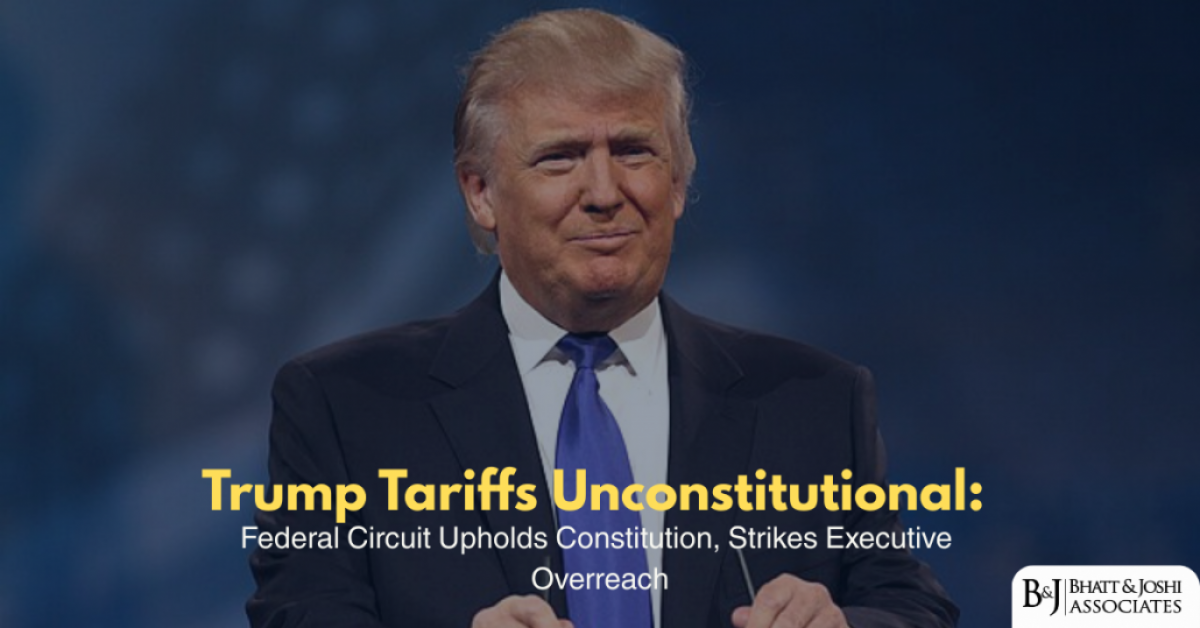 Trump Tariffs Unconstitutional: Federal Circuit Upholds Constitution, Strikes Executive Overreach