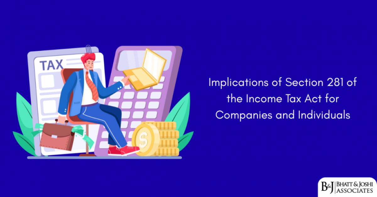 Implications of Section 281 of the Income Tax Act for Companies and Individuals
