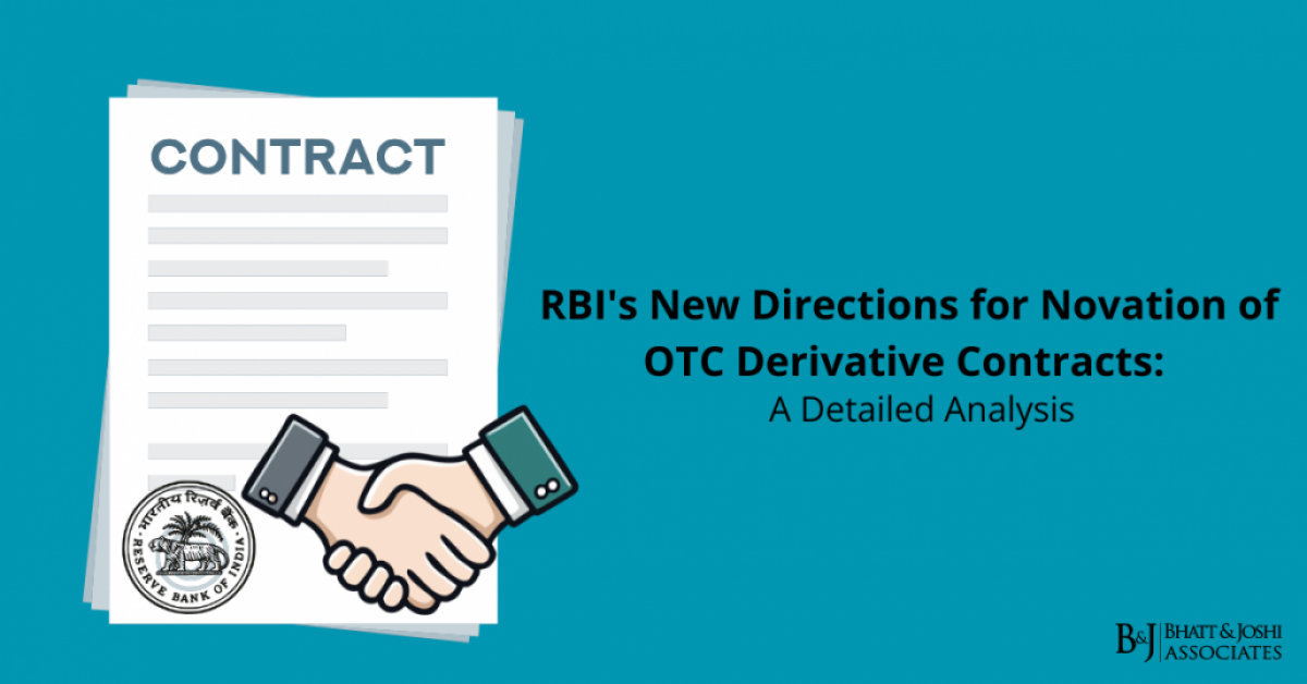 RBI's New Directions for Novation of OTC Derivative Contracts